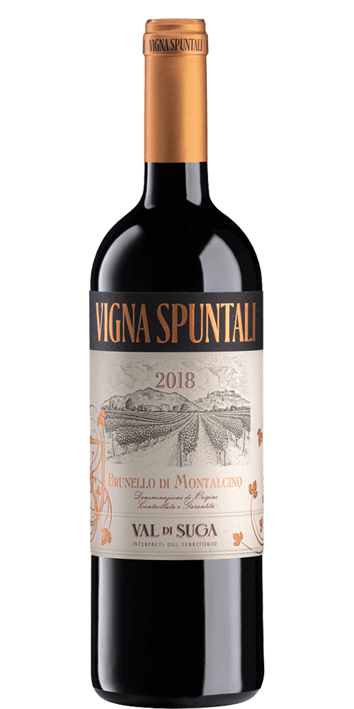 2018 Val di Suga Vigna Spuntali Brunello di Montalcino DOCG – Tuscany, Italy – A Sun-Bathed, Opulent Single Vineyard (1.5L)