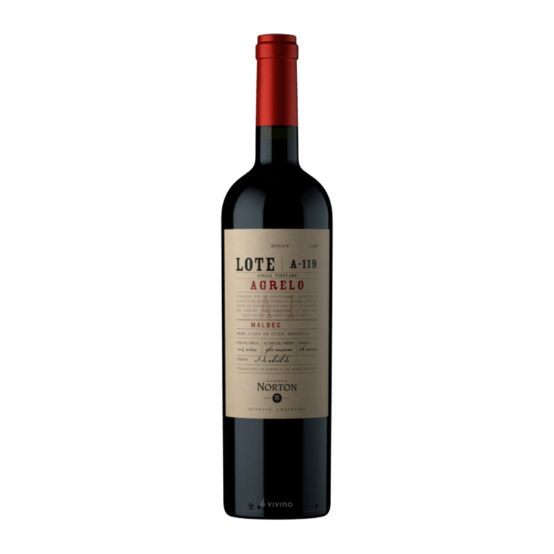 2021 Norton "Lote Agrelo" Malbec – Mendoza, Argentina - Elegant Structure from Bordeaux of the Andes