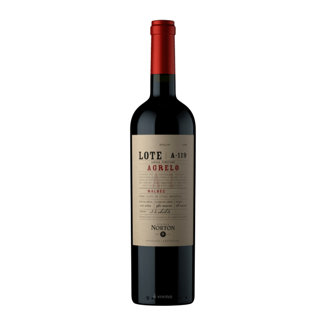 2021 Norton "Lote Agrelo" Malbec – Mendoza, Argentina - Elegant Structure from Bordeaux of the Andes