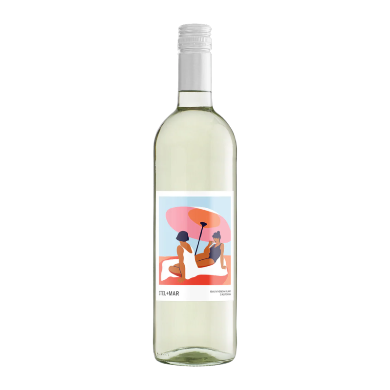 NV STEL+MAR Sauvignon Blanc, California – Zesty California Freshness