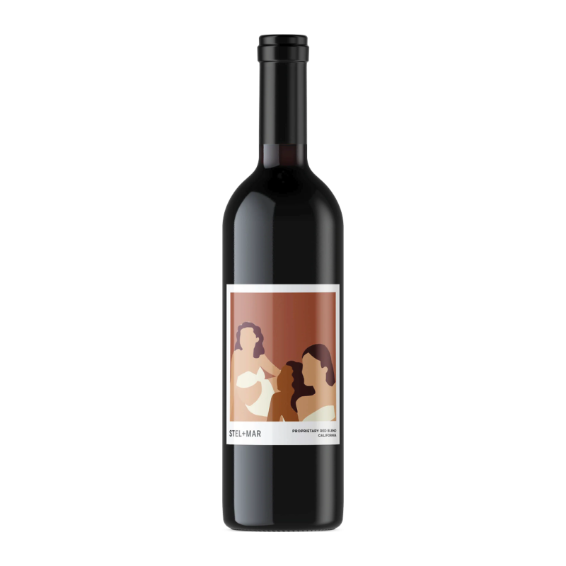 NV STEL+MAR Red Blend, California, USA – Bold & Approachable