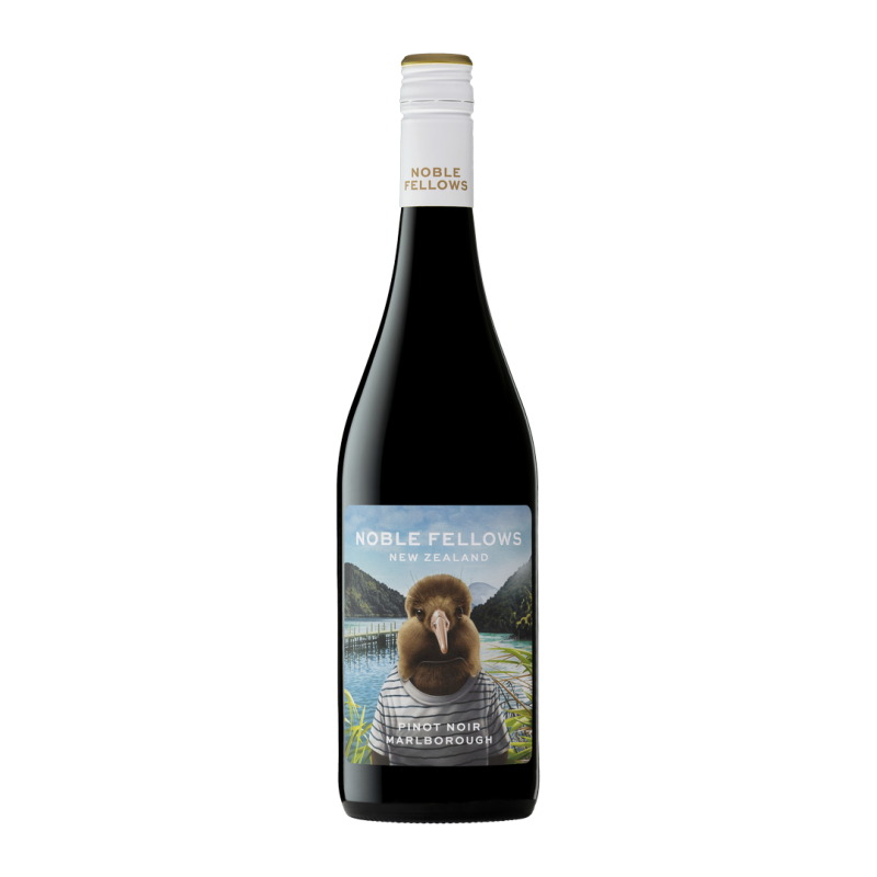 2023 Noble Fellows, Pinot Noir, Marlborough, New Zealand - Smooth & Luscious. Everyday Pinot Perfection from Marlborough