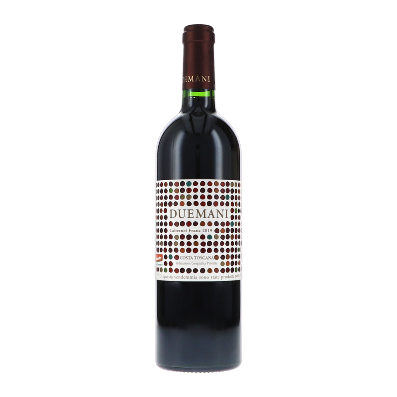 2019 Duemani “Duemani” Costa Toscana Rosso IGP – Tuscany, Italy - Pure-Bred Biodynamic Cabernet Franc Brilliance