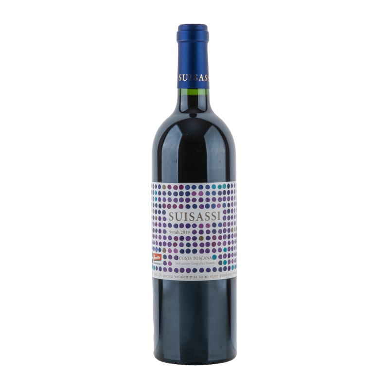 2018 Duemani “Suisassi” Costa Toscana Rosso IGP – Tuscany, Italy - Wildly Expressive Syrah from the Tuscan Coast