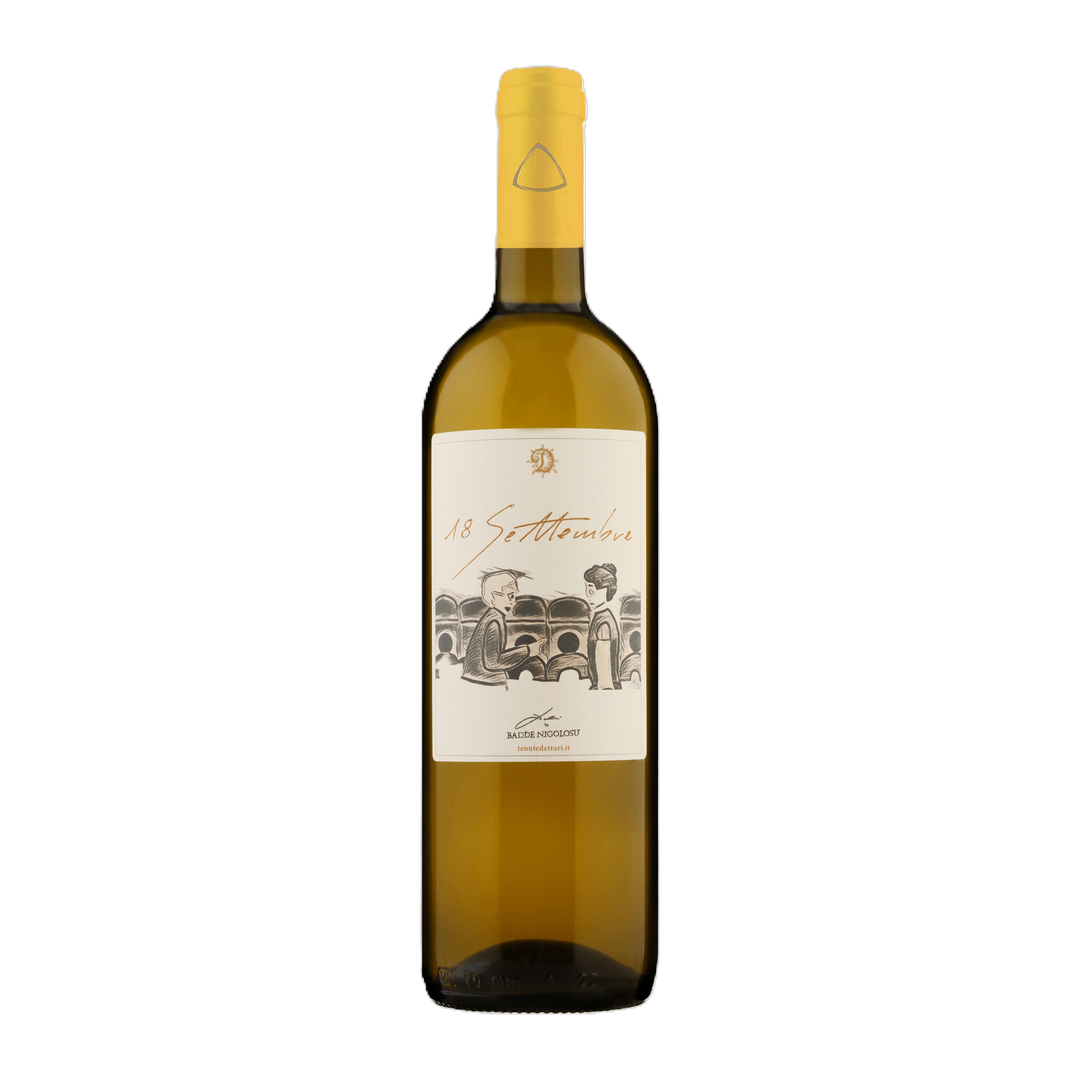 2023 Tenute Dettori "18 Settembre" Vermentino – Sardinia, Italy - Raw & Radiant Orange Expression from Sardinia’s Wild Heart
