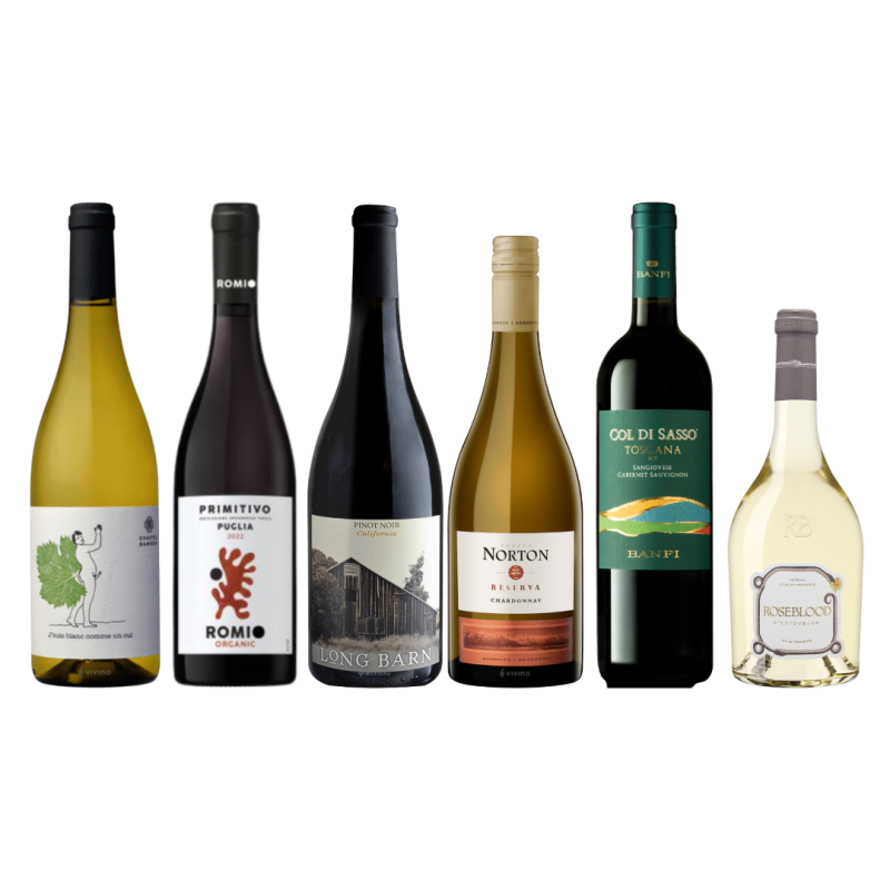 The Crowd Pleaser Six – six of Vin Geek's best-selling wines