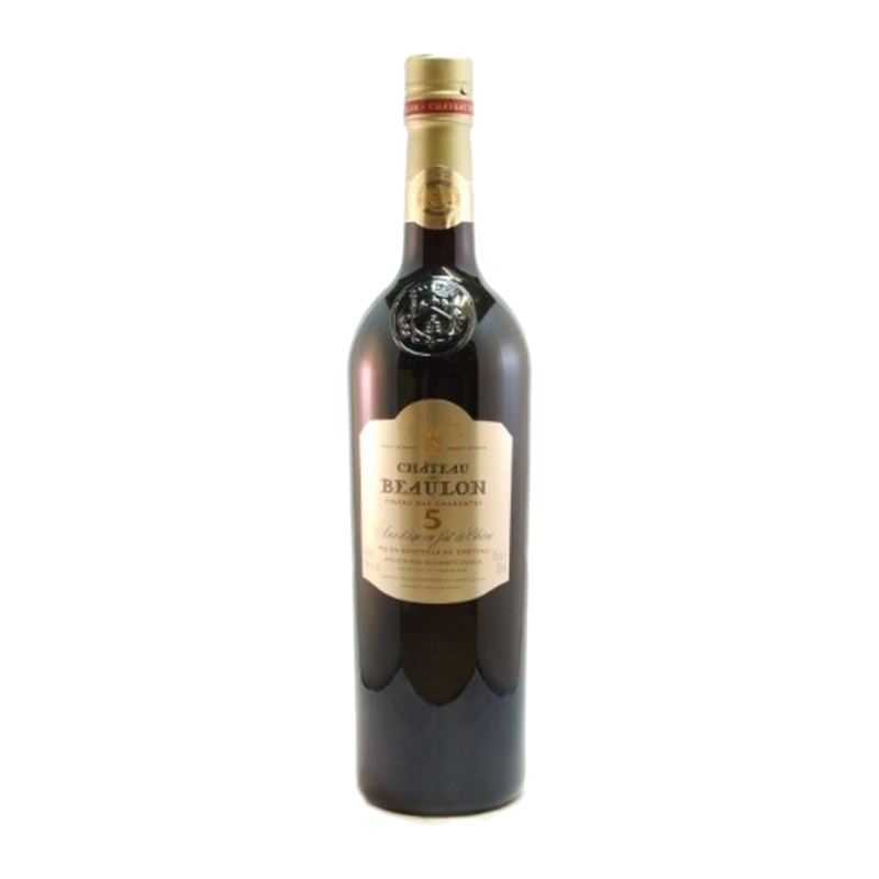 Château de Beaulon Pineau des Charentes Rouge 5 Ans – Charentes, France – Sweet, Aged Aperitif (750ml)