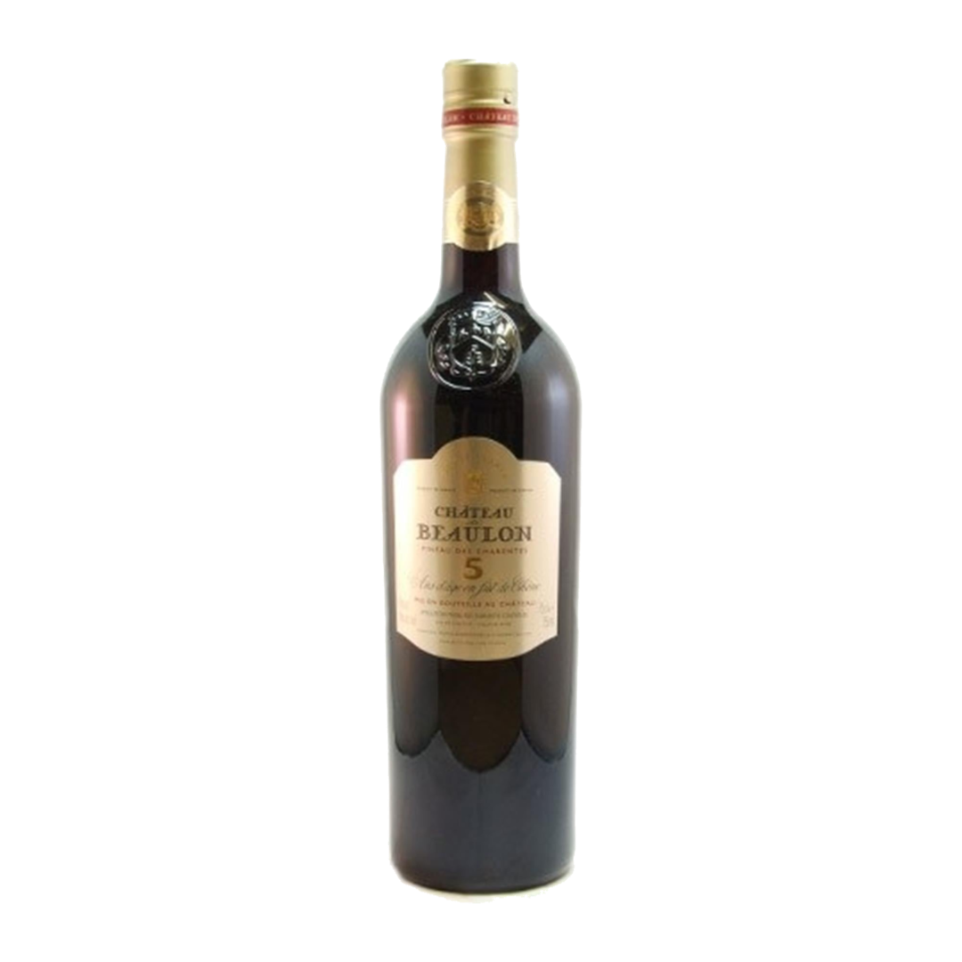 Château de Beaulon Pineau des Charentes Rouge 5 Ans – Charentes, France – Sweet, Aged Aperitif (750ml)