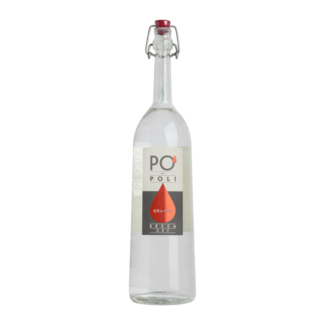 Poli Po’ di Poli Merlot Grappa – Veneto, Italy – Dry, Classic Grappa (700ml)