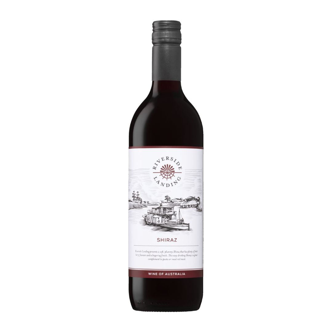 2024 Riverside Landing Shiraz – South Australia – Juicy Barbecue Red