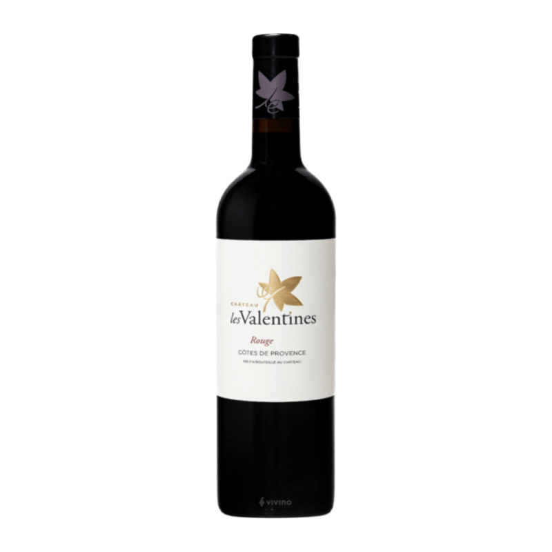 2019 Château Les Valentines Rouge – Côtes de Provence La Londe, France – Organic Provence Red