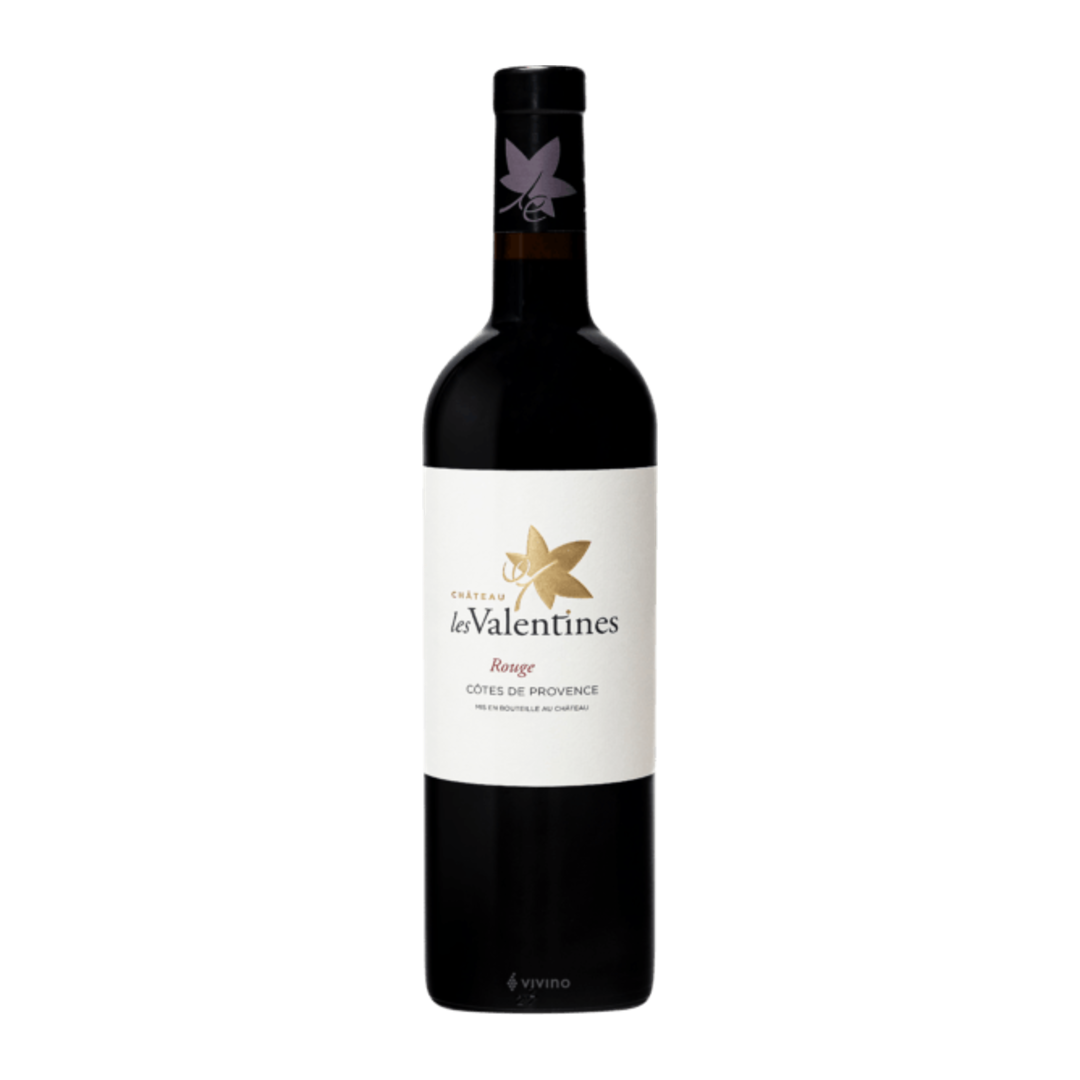 2019 Château Les Valentines Rouge – Côtes de Provence La Londe, France – Organic Provence Red
