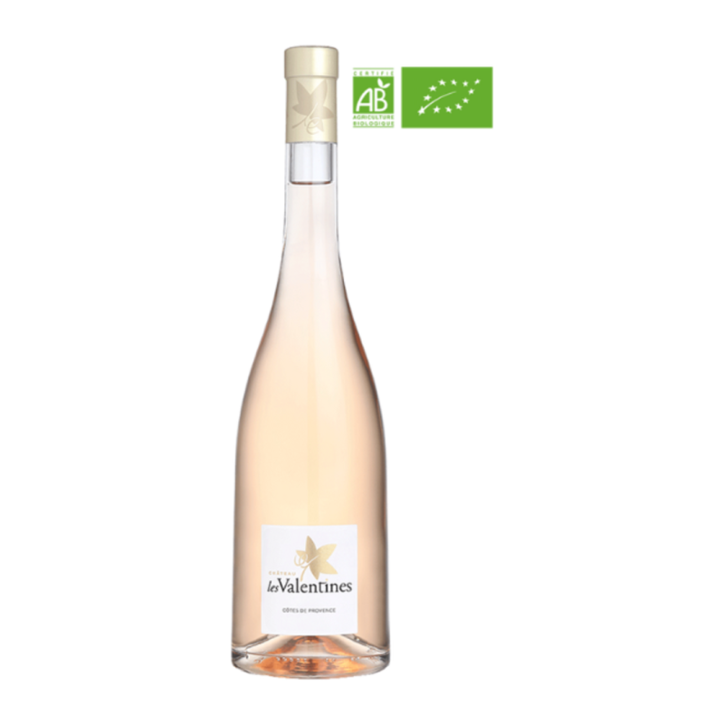 2024 Château Les Valentines Rosé – Côtes de Provence La Londe, France – Organic Provence Rosé in Magnum (1.5L)