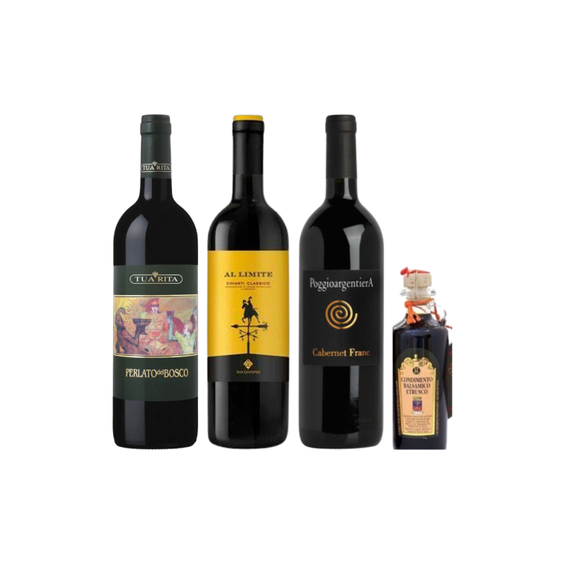 The Tuscan Three – Three Tuscan Reds with a Free Banfi Balsamic (3 × 750ml + 150ml)