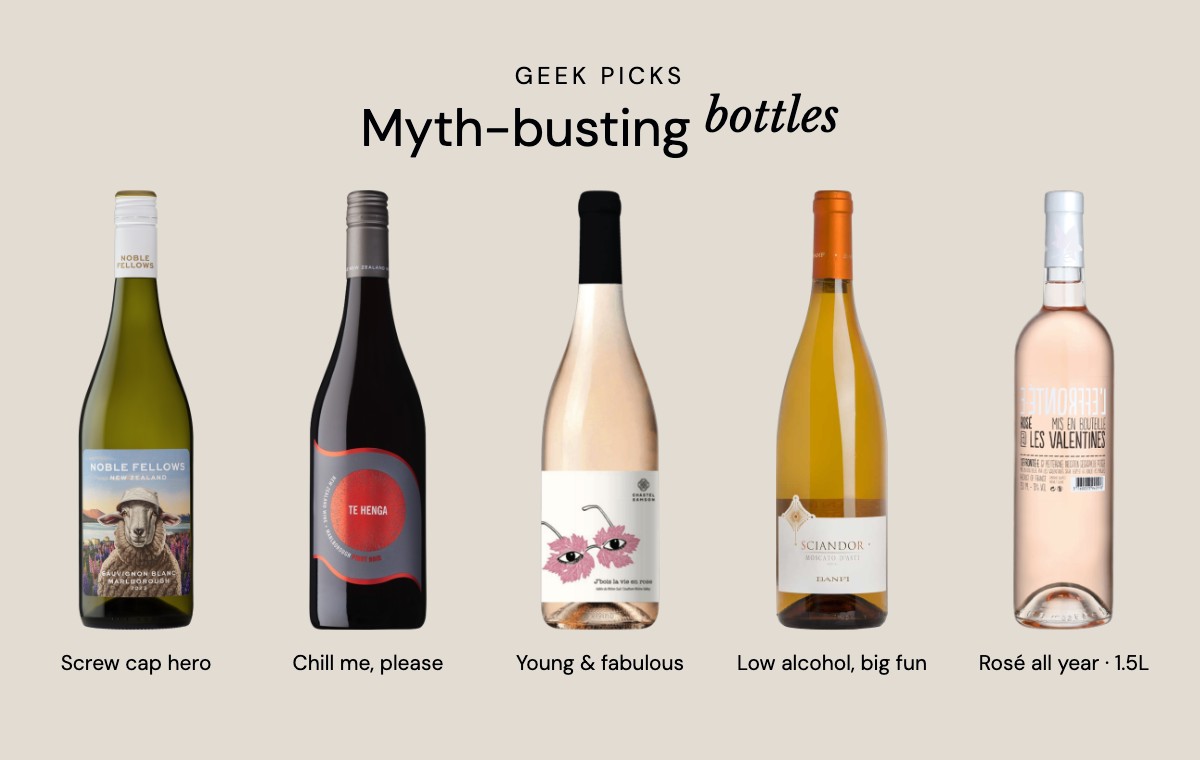 Geek Picks: myth-busting bottles